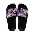 Personalised Australia Boronia And Malurus Cyaneus Slide Sandals Aboriginal Art - Aussie Hoodie