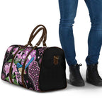 Personalised Australia Boronia And Malurus Cyaneus Travel Bag Aboriginal Art - Aussie Hoodie