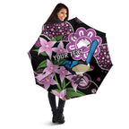 Personalised Australia Boronia And Malurus Cyaneus Umbrella Aboriginal Art - Aussie Hoodie