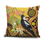 Australia Eucalyptus Flower And Magpie Pillow Cover Aboriginal Art - Aussie Hoodie