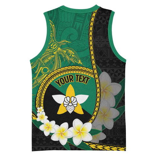 Personalised PNG Enga Provins Basketball Jersey Papua New Guinea Plumeria Melanesian Pattern - Aussie Hoodie