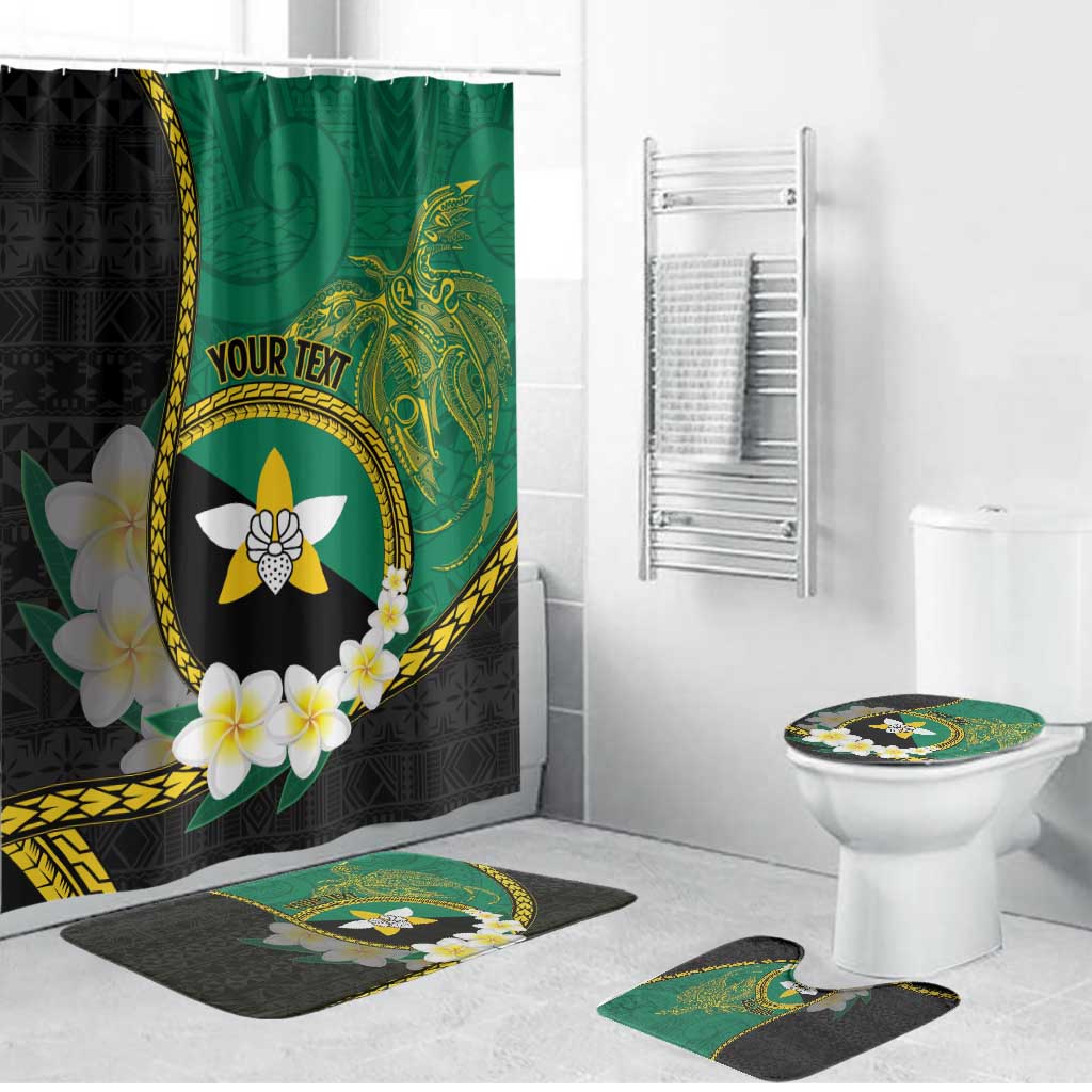 Personalised PNG Enga Provins Bathroom Set Papua New Guinea Plumeria Melanesian Pattern - Aussie Hoodie