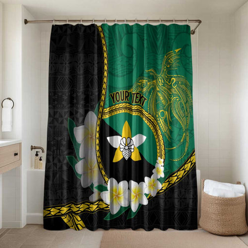 Personalised PNG Enga Provins Bathroom Set Papua New Guinea Plumeria Melanesian Pattern - Aussie Hoodie
