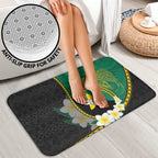 Personalised PNG Enga Provins Bathroom Set Papua New Guinea Plumeria Melanesian Pattern - Aussie Hoodie
