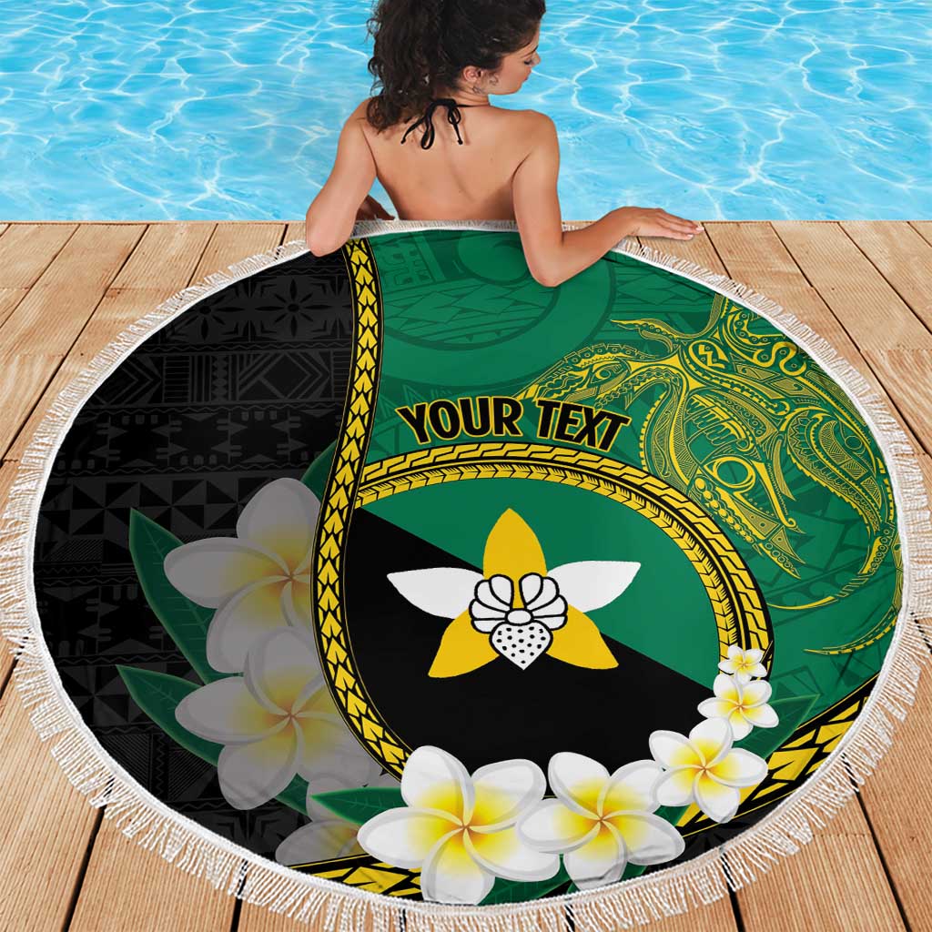 Personalised PNG Enga Provins Beach Blanket Papua New Guinea Plumeria Melanesian Pattern - Aussie Hoodie