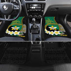 Personalised PNG Enga Provins Car Mats Papua New Guinea Plumeria Melanesian Pattern - Aussie Hoodie