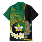 Personalised PNG Enga Provins Family Matching Mermaid Dress and Hawaiian Shirt Papua New Guinea Plumeria Melanesian Pattern - Aussie Hoodie