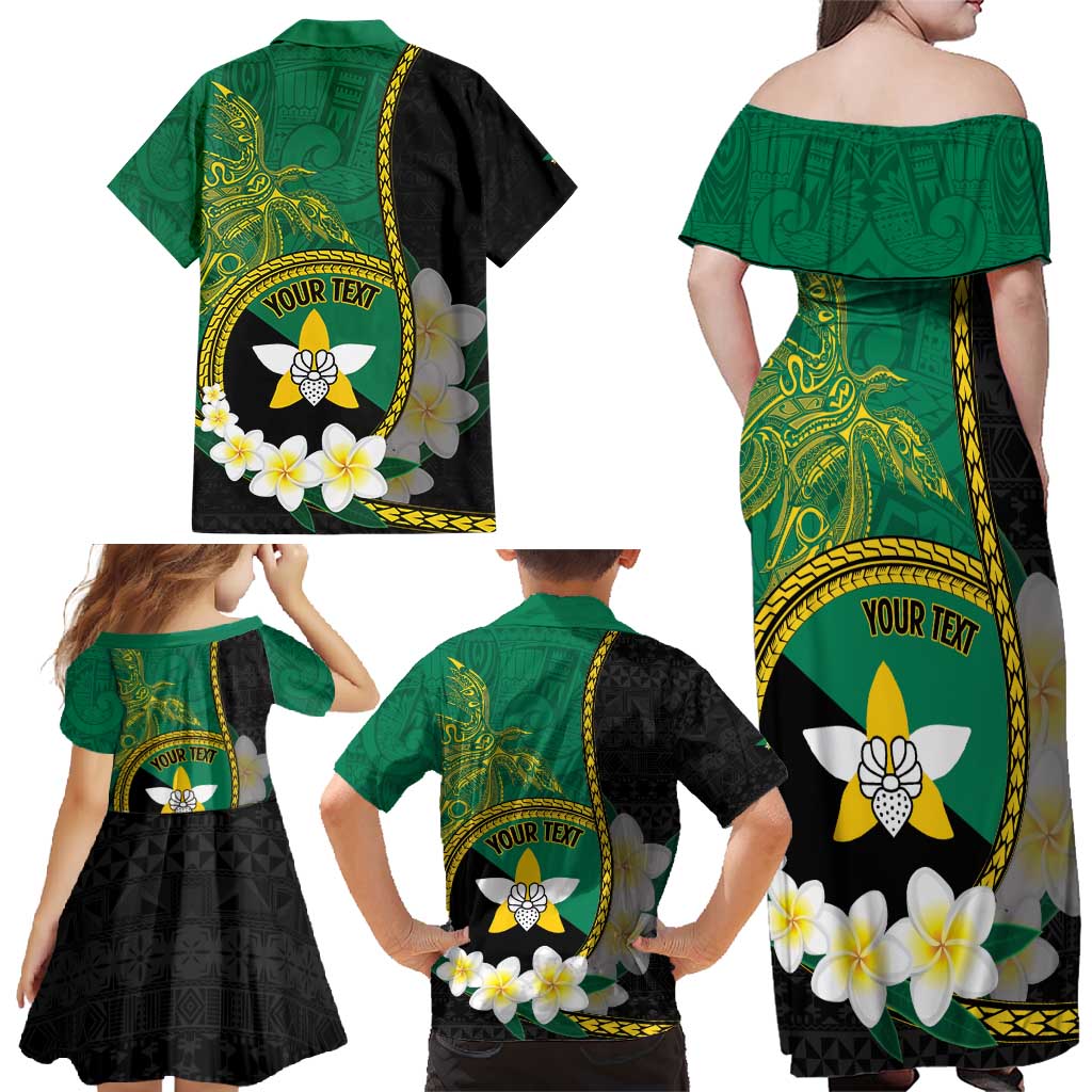 Personalised PNG Enga Provins Family Matching Off Shoulder Maxi Dress and Hawaiian Shirt Papua New Guinea Plumeria Melanesian Pattern - Aussie Hoodie