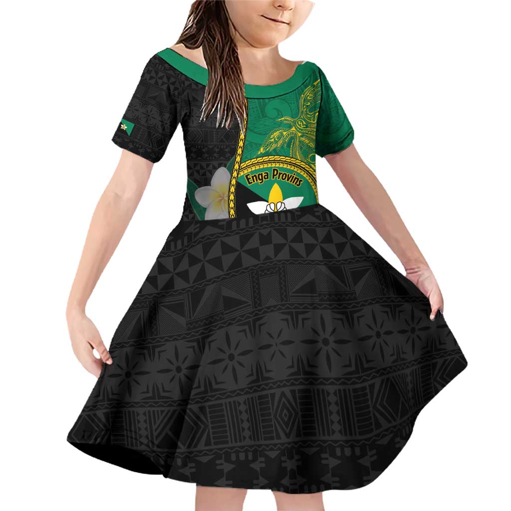 Personalised PNG Enga Provins Family Matching Off Shoulder Short Dress and Hawaiian Shirt Papua New Guinea Plumeria Melanesian Pattern - Aussie Hoodie