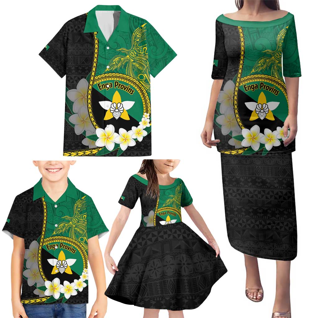 Personalised PNG Enga Provins Family Matching Puletasi and Hawaiian Shirt Papua New Guinea Plumeria Melanesian Pattern - Aussie Hoodie