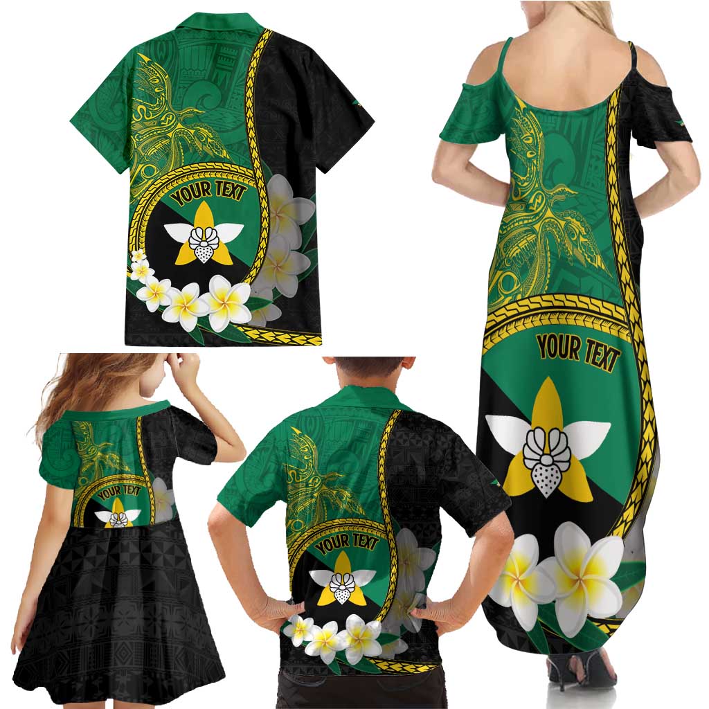 Personalised PNG Enga Provins Family Matching Summer Maxi Dress and Hawaiian Shirt Papua New Guinea Plumeria Melanesian Pattern - Aussie Hoodie