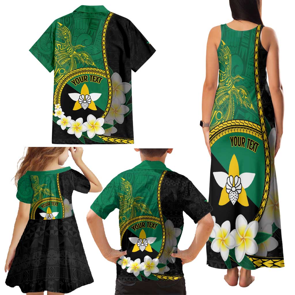 Personalised PNG Enga Provins Family Matching Tank Maxi Dress and Hawaiian Shirt Papua New Guinea Plumeria Melanesian Pattern - Aussie Hoodie