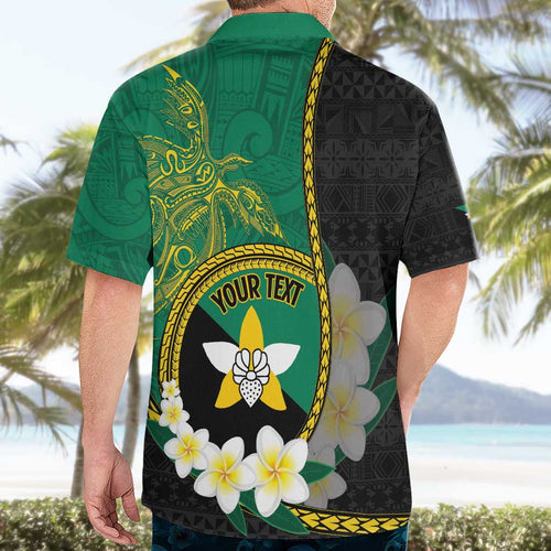Personalised PNG Enga Provins Hawaiian Shirt Papua New Guinea Plumeria Melanesian Pattern - Aussie Hoodie
