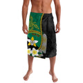 Personalised PNG Enga Provins Lavalava Papua New Guinea Plumeria Melanesian Pattern - Aussie Hoodie