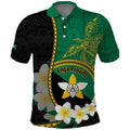 Personalised PNG Enga Provins Polo Shirt Papua New Guinea Plumeria Melanesian Pattern - Aussie Hoodie