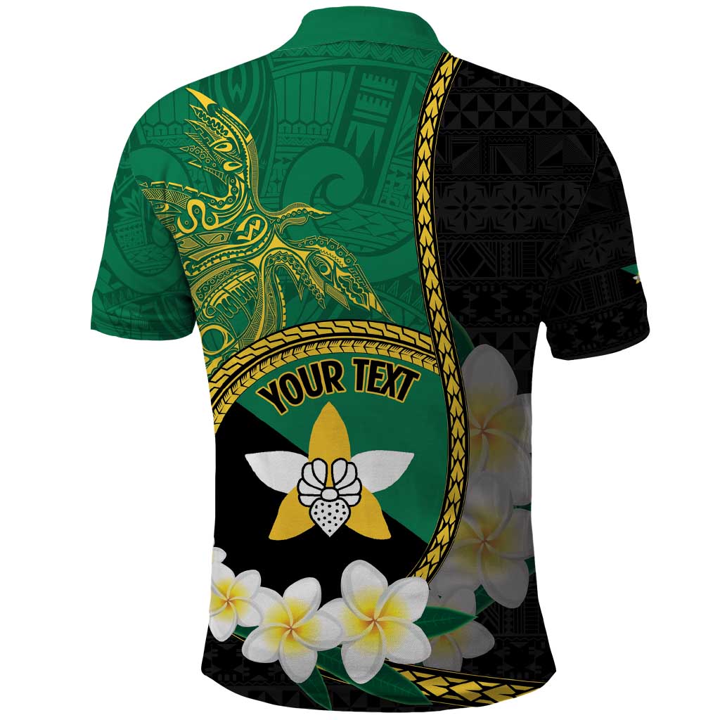 Personalised PNG Enga Provins Polo Shirt Papua New Guinea Plumeria Melanesian Pattern - Aussie Hoodie