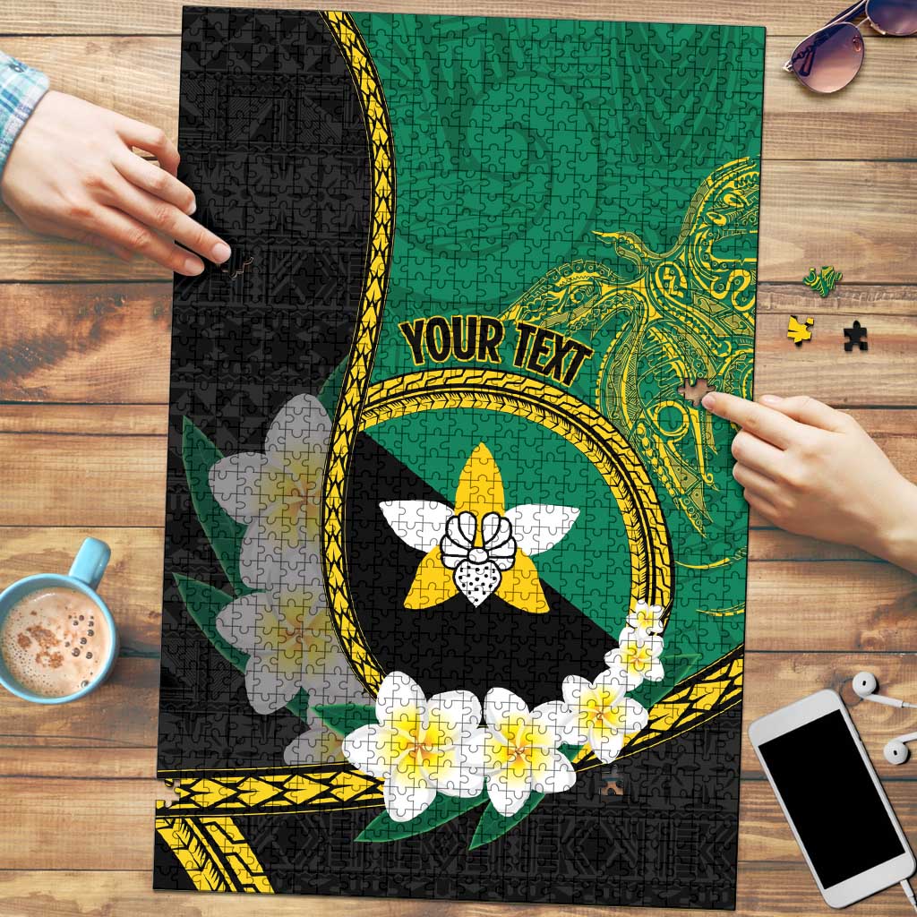 Personalised PNG Enga Provins Puzzle Papua New Guinea Plumeria Melanesian Pattern - Aussie Hoodie