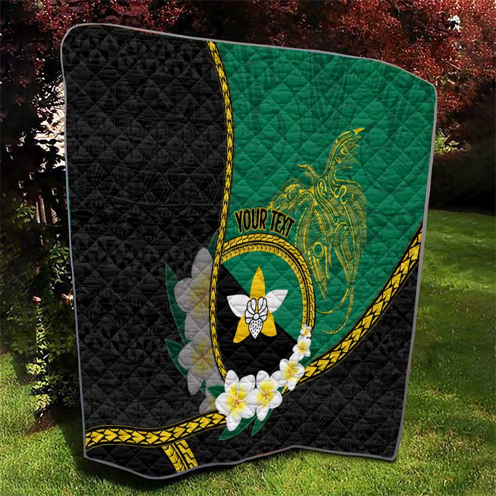 Personalised PNG Enga Provins Quilt Papua New Guinea Plumeria Melanesian Pattern - Aussie Hoodie
