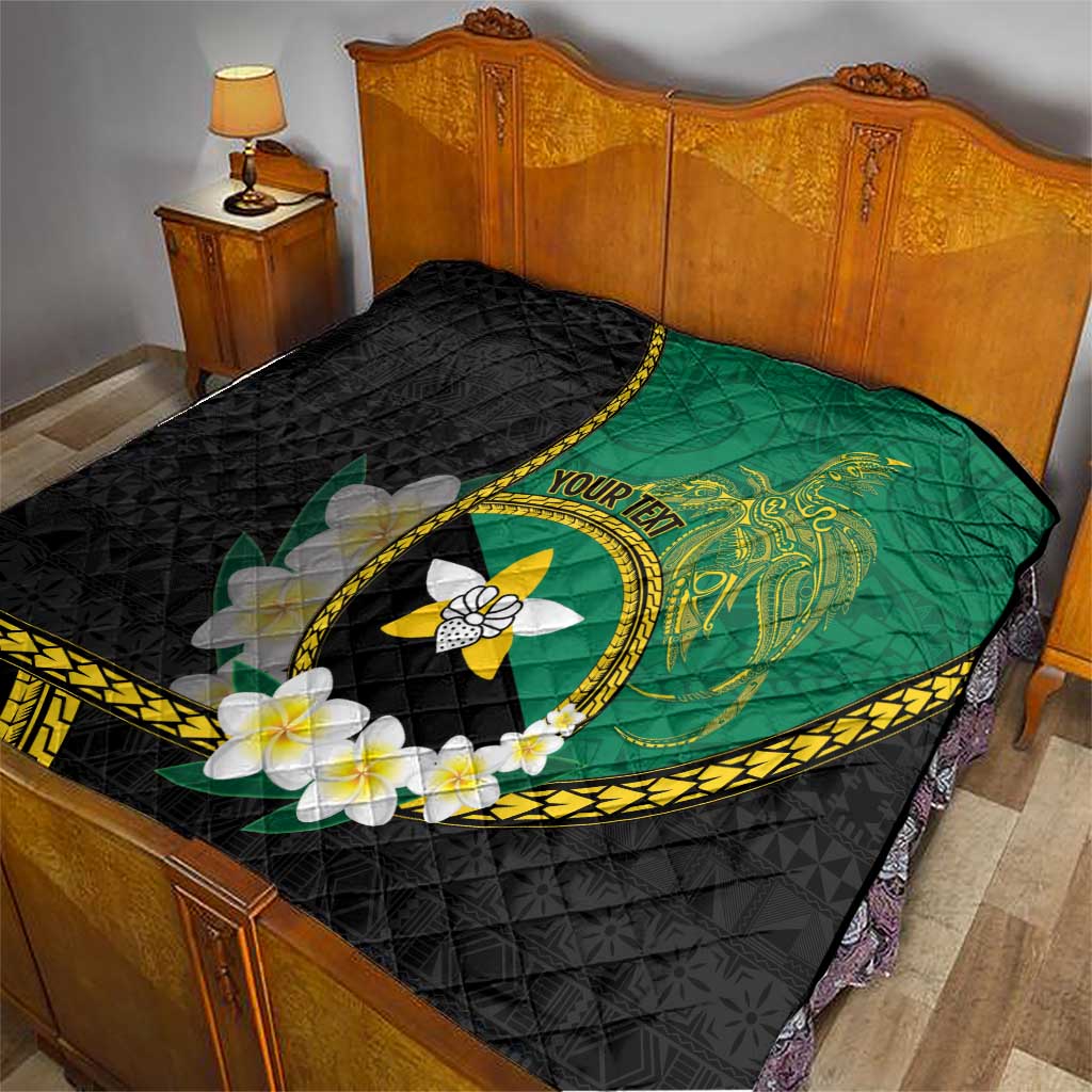 Personalised PNG Enga Provins Quilt Papua New Guinea Plumeria Melanesian Pattern - Aussie Hoodie
