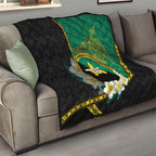 Personalised PNG Enga Provins Quilt Papua New Guinea Plumeria Melanesian Pattern - Aussie Hoodie