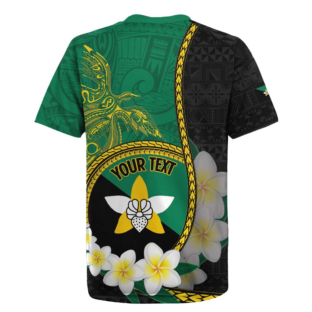 Personalised PNG Enga Provins Rugby Jersey Papua New Guinea Plumeria Melanesian Pattern - Aussie Hoodie