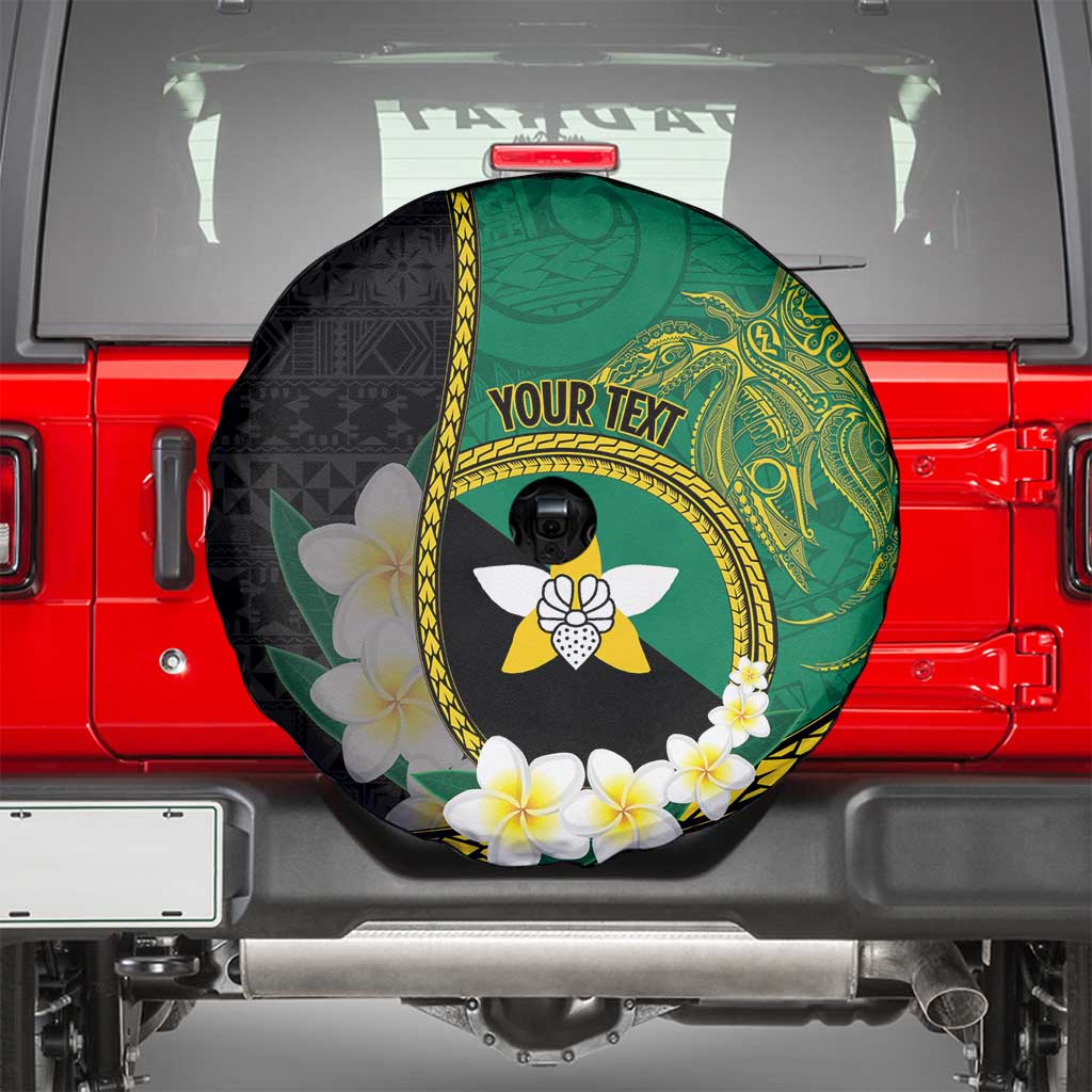 Personalised PNG Enga Provins Spare Tire Cover Papua New Guinea Plumeria Melanesian Pattern - Aussie Hoodie