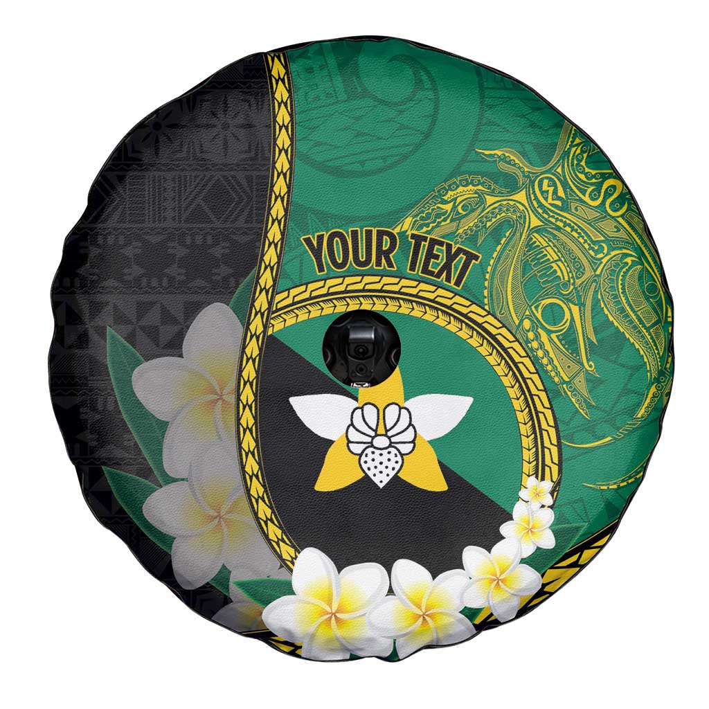 Personalised PNG Enga Provins Spare Tire Cover Papua New Guinea Plumeria Melanesian Pattern - Aussie Hoodie