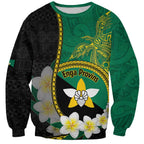 Personalised PNG Enga Provins Sweatshirt Papua New Guinea Plumeria Melanesian Pattern - Aussie Hoodie