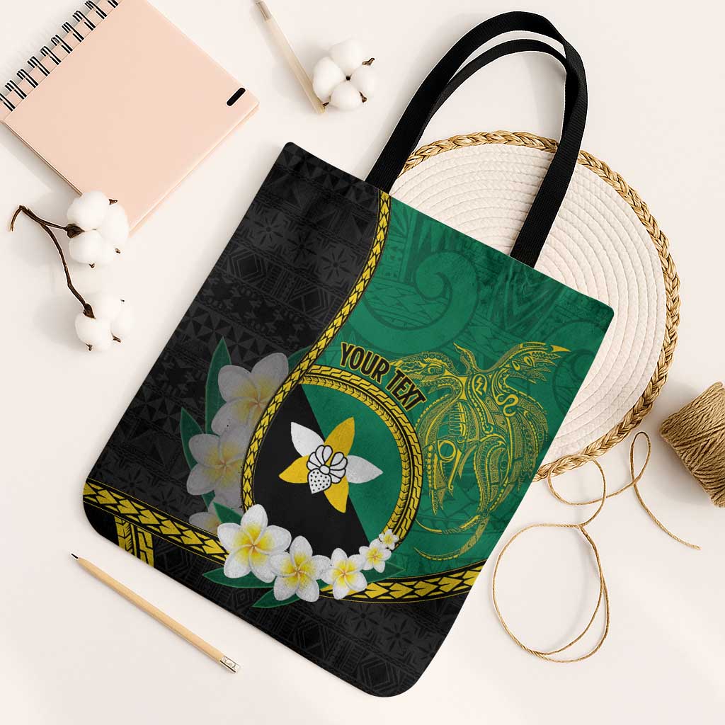 Personalised PNG Enga Provins Tote Bag Papua New Guinea Plumeria Melanesian Pattern - Aussie Hoodie