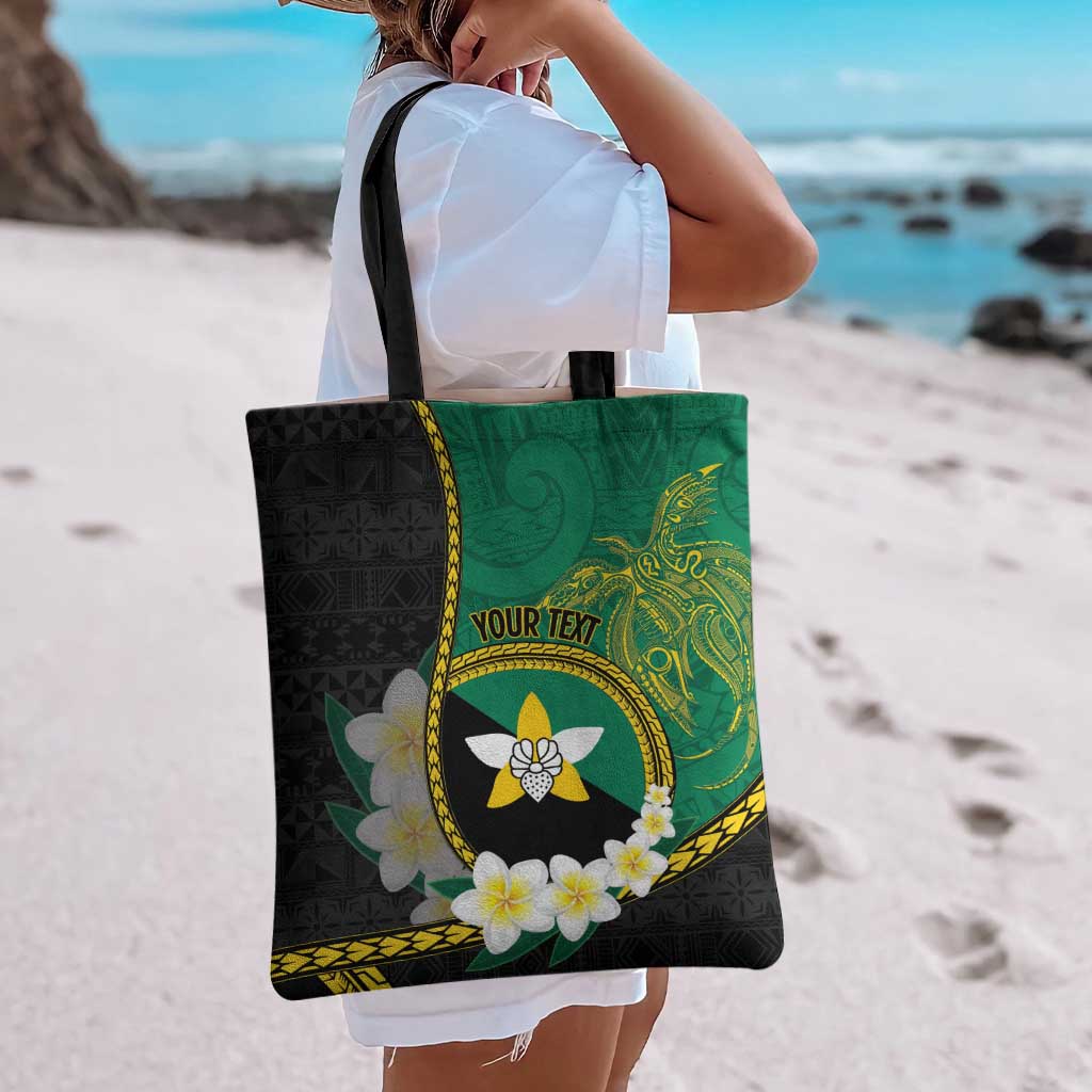 Personalised PNG Enga Provins Tote Bag Papua New Guinea Plumeria Melanesian Pattern - Aussie Hoodie