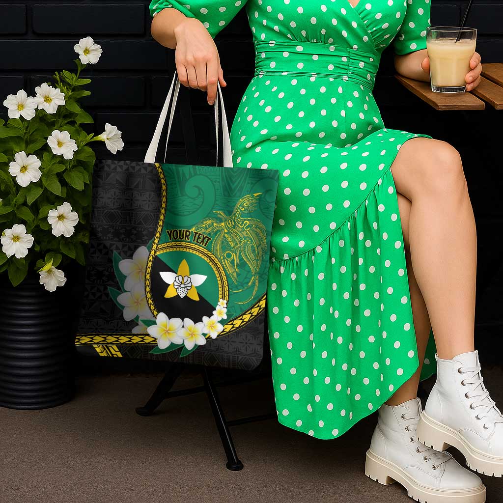 Personalised PNG Enga Provins Tote Bag Papua New Guinea Plumeria Melanesian Pattern - Aussie Hoodie