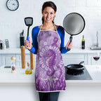 Australia Epilepsy Awareness Apron Seahorse Think Purple Ribbon Aboriginal - Aussie Hoodie