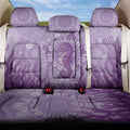 Australia Epilepsy Awareness Back Car Seat Cover Seahorse Think Purple Ribbon Aboriginal - Aussie Hoodie