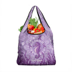Australia Epilepsy Awareness Grocery Bag Seahorse Think Purple Ribbon Aboriginal - Aussie Hoodie