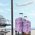 Australia Epilepsy Awareness Luggage Cover Seahorse Think Purple Ribbon Aboriginal - Aussie Hoodie