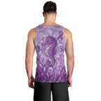 Australia Epilepsy Awareness Men Tank Top Seahorse Think Purple Ribbon Aboriginal - Aussie Hoodie