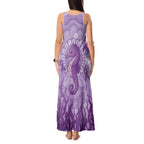 Australia Epilepsy Awareness Tank Maxi Dress Seahorse Think Purple Ribbon Aboriginal - Aussie Hoodie
