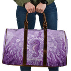 Australia Epilepsy Awareness Travel Bag Seahorse Think Purple Ribbon Aboriginal - Aussie Hoodie