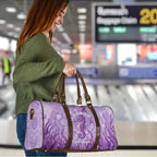 Australia Epilepsy Awareness Travel Bag Seahorse Think Purple Ribbon Aboriginal - Aussie Hoodie