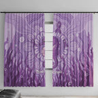 Australia Epilepsy Awareness Window Curtain Seahorse Think Purple Ribbon Aboriginal - Aussie Hoodie