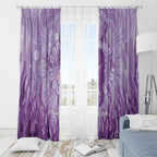 Australia Epilepsy Awareness Window Curtain Seahorse Think Purple Ribbon Aboriginal - Aussie Hoodie