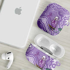Australia Epilepsy Awareness AirPods Case Purple Budgerigar Plumeria Aboriginal - Aussie Hoodie