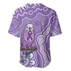 Australia Epilepsy Awareness Baseball Jersey Purple Budgerigar Plumeria Aboriginal - Aussie Hoodie
