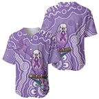 Australia Epilepsy Awareness Baseball Jersey Purple Budgerigar Plumeria Aboriginal - Aussie Hoodie