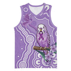 Australia Epilepsy Awareness Basketball Jersey Purple Budgerigar Plumeria Aboriginal - Aussie Hoodie