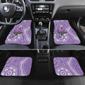 Australia Epilepsy Awareness Car Mats Purple Budgerigar Plumeria Aboriginal - Aussie Hoodie