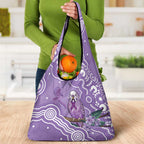 Australia Epilepsy Awareness Grocery Bag Purple Budgerigar Plumeria Aboriginal - Aussie Hoodie