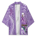 Australia Epilepsy Awareness Kimono Purple Budgerigar Plumeria Aboriginal - Aussie Hoodie