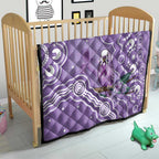 Australia Epilepsy Awareness Quilt Purple Budgerigar Plumeria Aboriginal - Aussie Hoodie