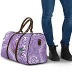 Australia Epilepsy Awareness Travel Bag Purple Budgerigar Plumeria Aboriginal - Aussie Hoodie